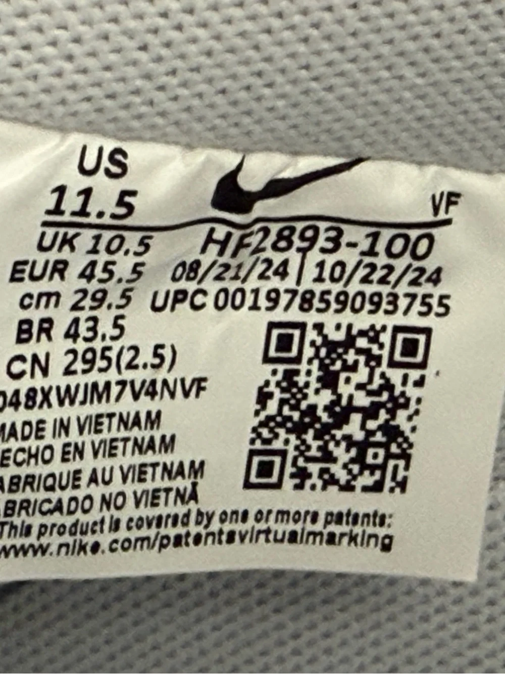 Nike-mix-matched Styles White CW2288-111 /HF2893-100  UNIQUE Exclusive Offer